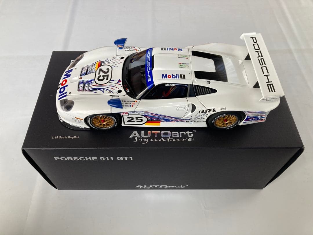 AUTOart 1/18 ポルシェ911GT1 #25 1997年ルマン24時間