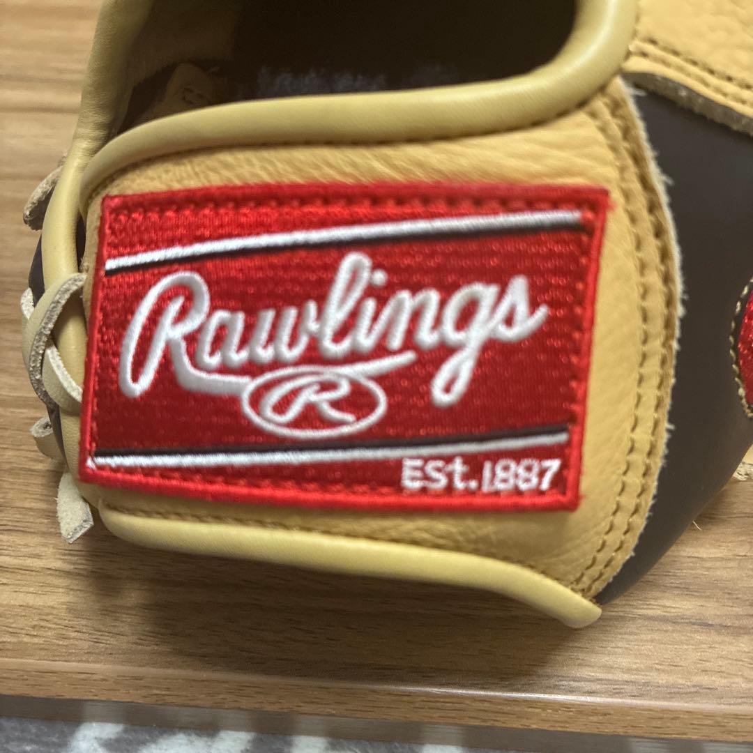 Rawlings ESL-HR2 グローブ 黒/ベージュ