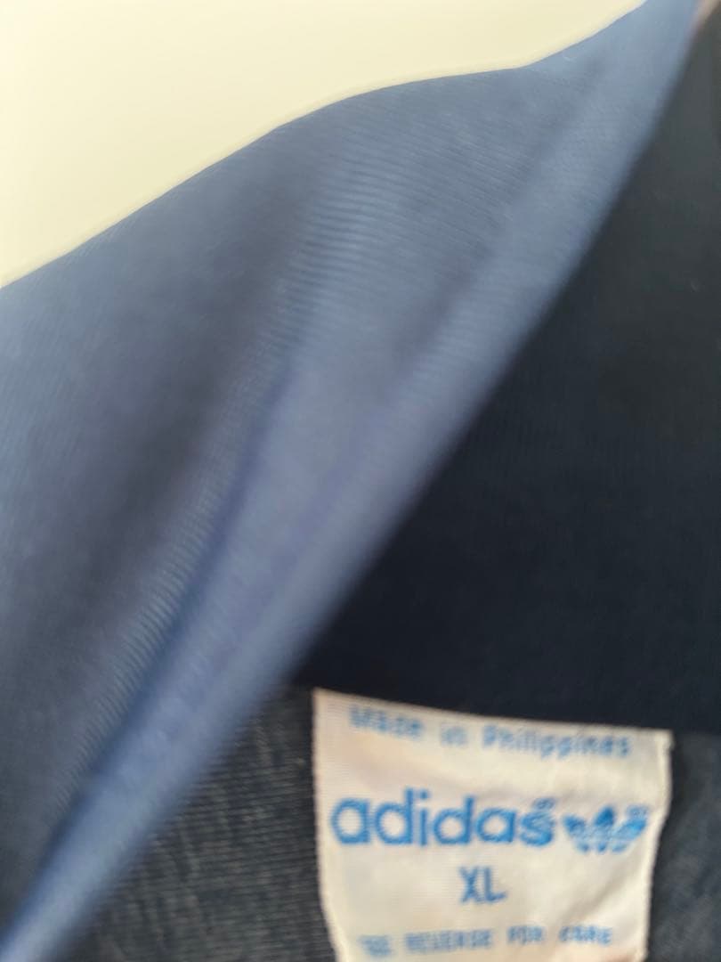 adidasトラックジャケット トリコロール 80s ジャージ original
