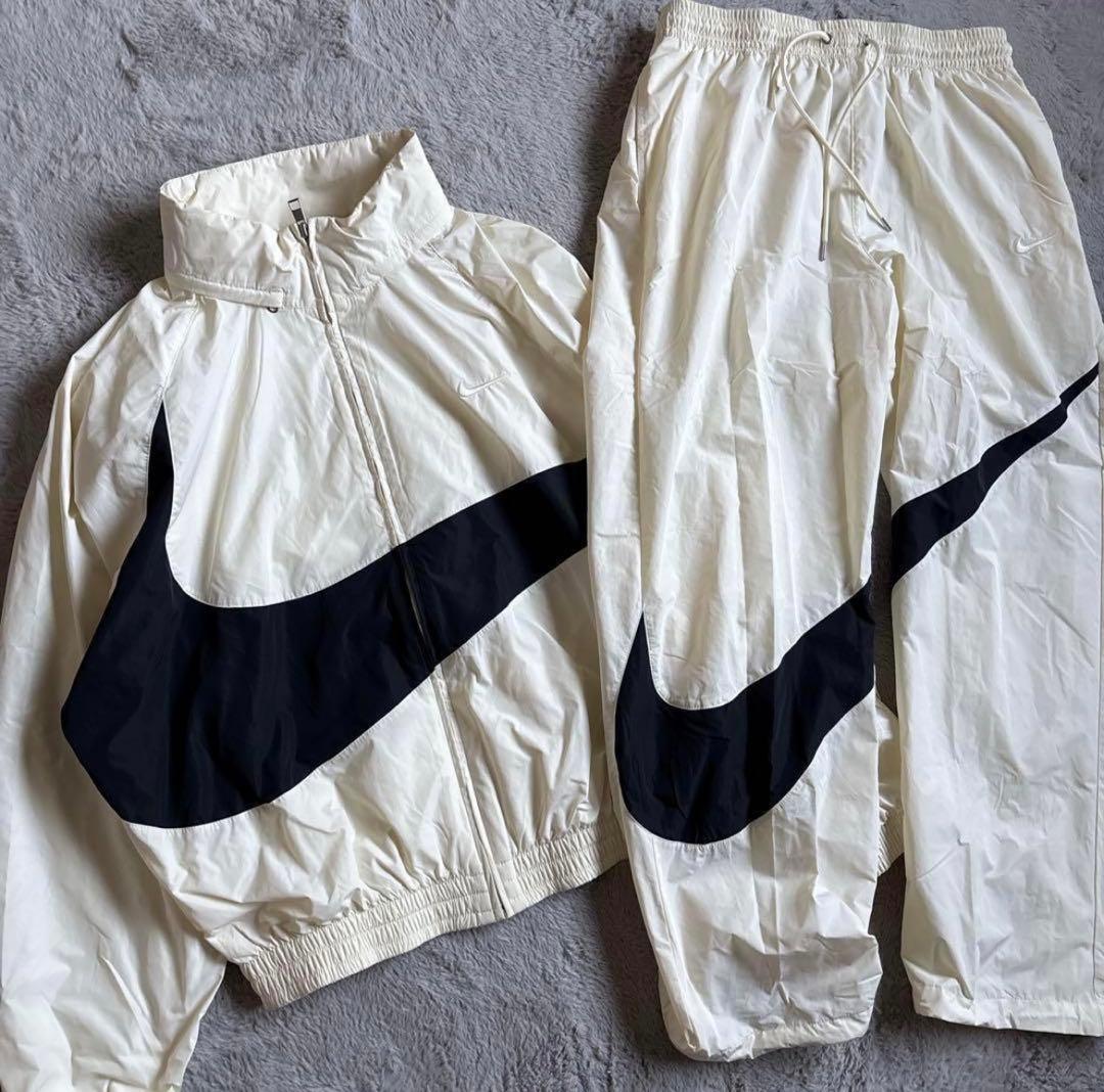 NIKE ビッグスウッシュ ウーブンセットアップ Lサイズ 新品未使用