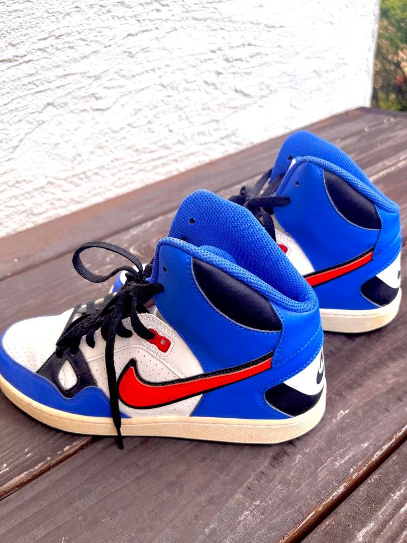 NIKE サン オブ フォース MID ブルー オレンジ ホワイト　26.5cm
