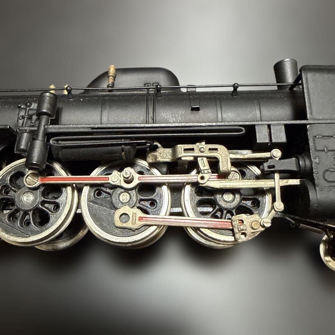 ［ジャンク］鉄道模型　HOゲージ　宮沢模型　C58 不動車　部品取り