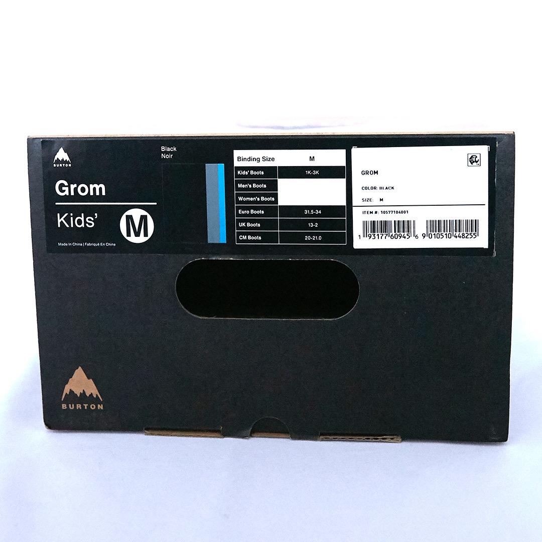 BURTON キッズ Grom グロム ビンディング M 20-21cm