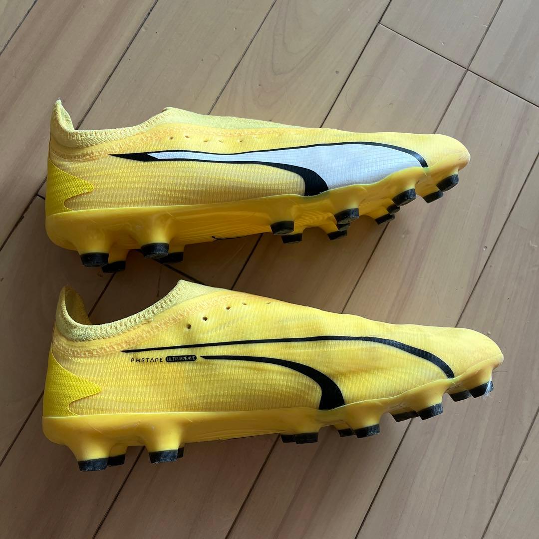 PUMAプーマサッカー スパイクシューズ 26㎝ 黄 ウルトラ アルティメット