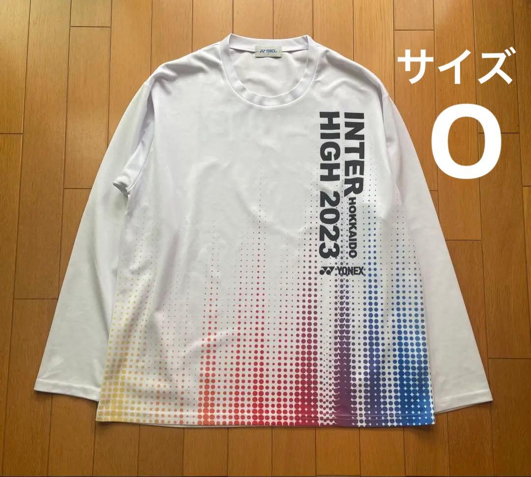 YONEX インターハイ HOKKAIDO 2023 ロンT O 長T XL