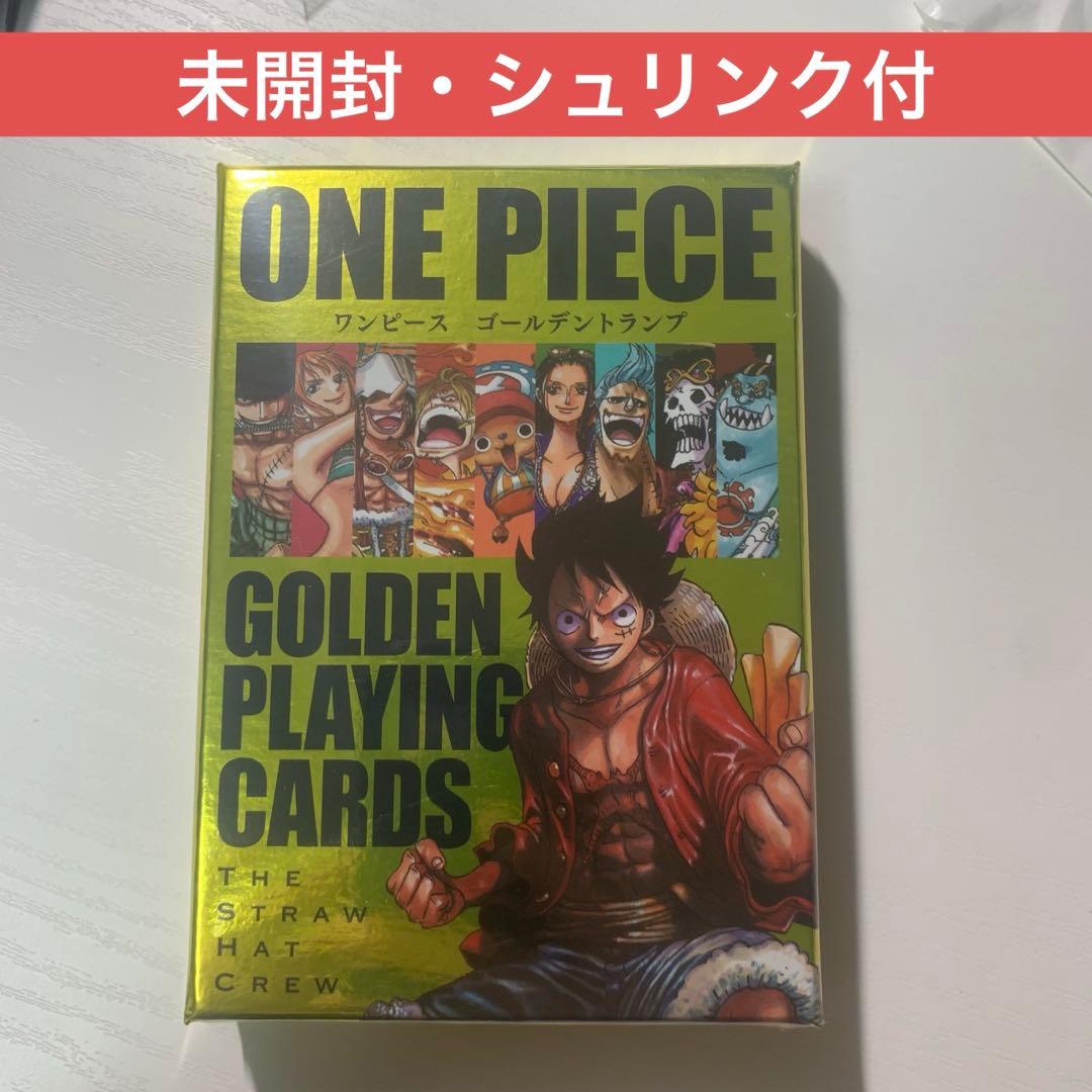 【新品未使用】ワンピース ONE PIECE ゴールデン トランプ