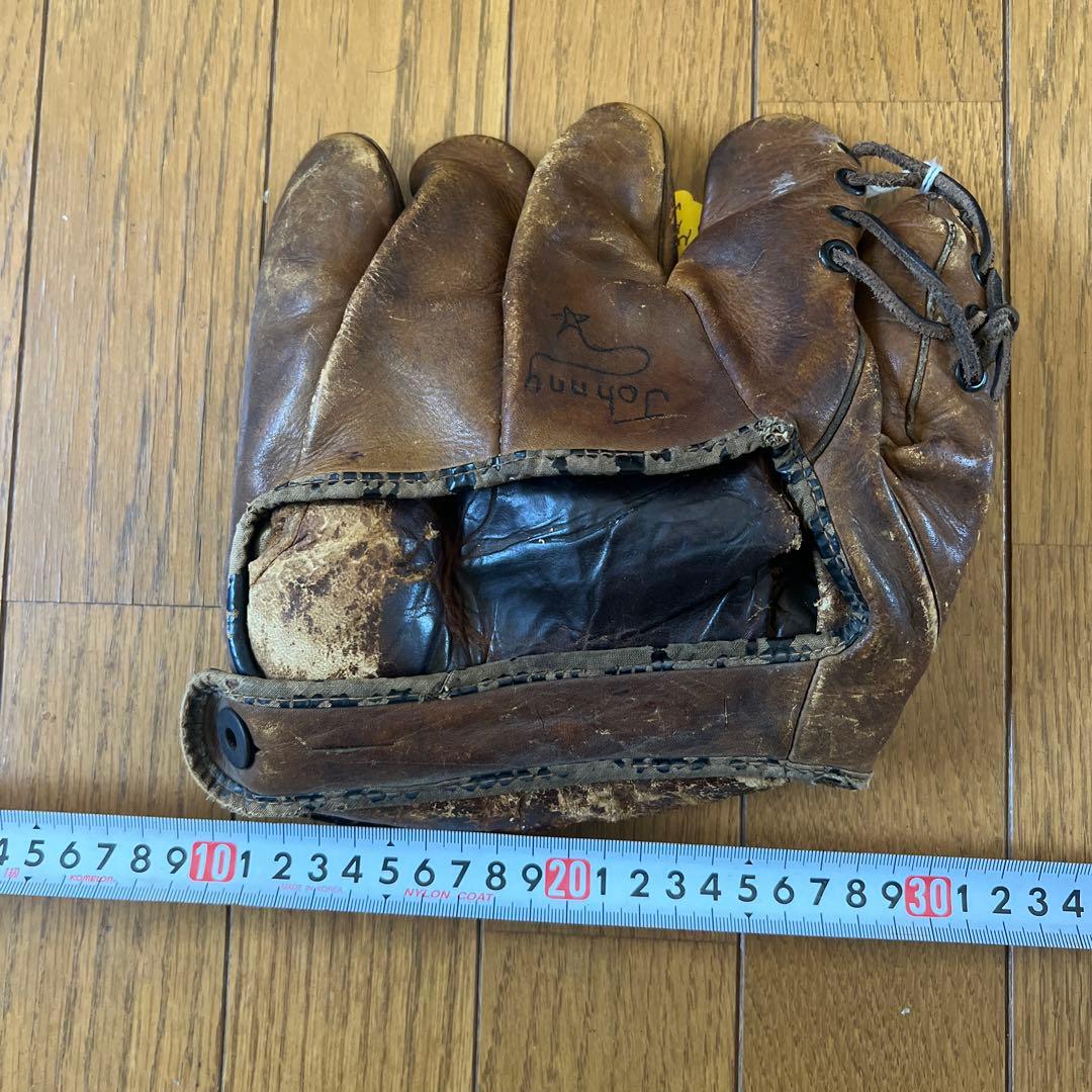 希少硬式グラブ　1930〜40年モリー・アルノヴィッチモデル