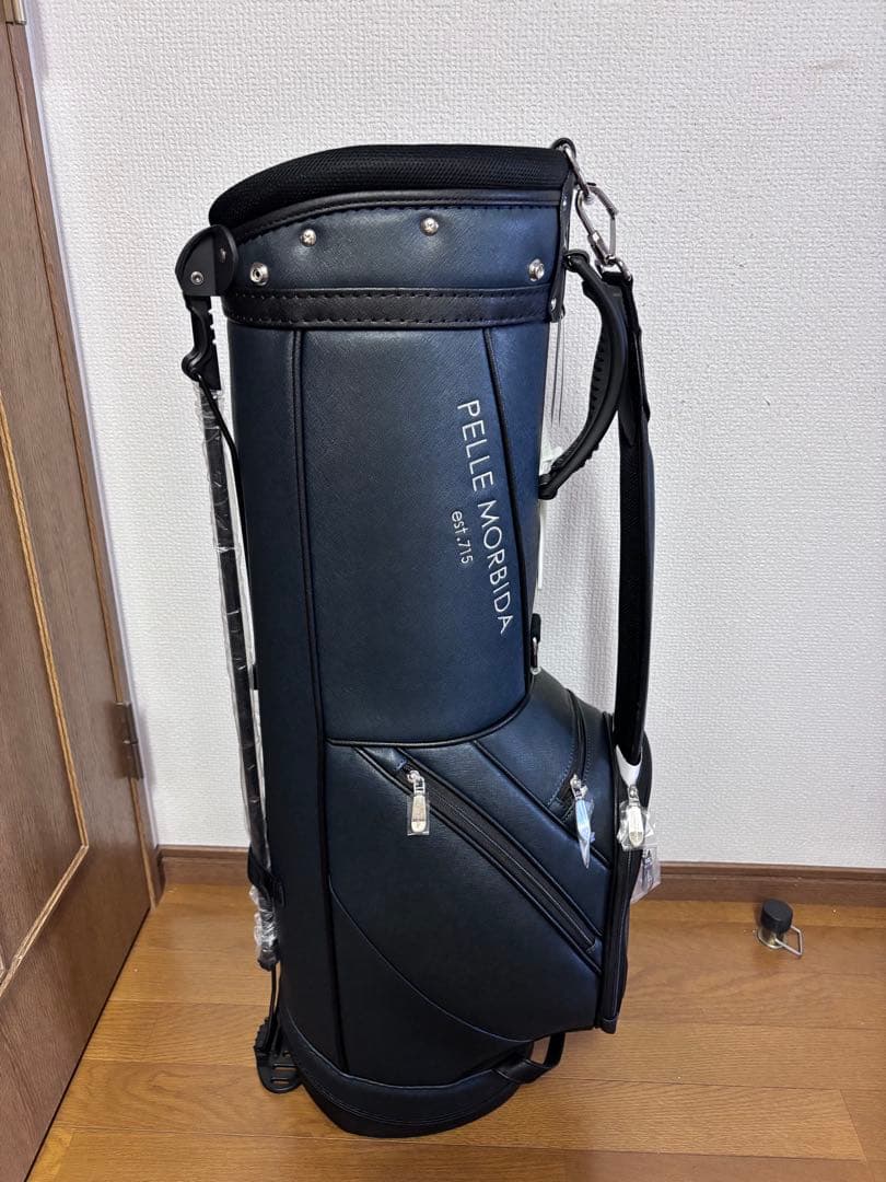 新品 高級 PELLE MORBIDA ペッレモルビダ スタンドキャディバッグ