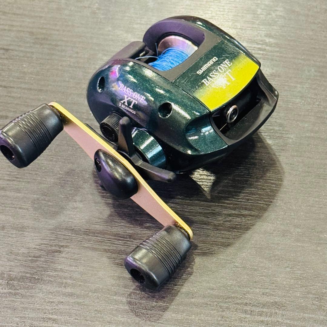 【美品/希少】シマノ バスワンXT レアカラー 動作良好 SHIMANO