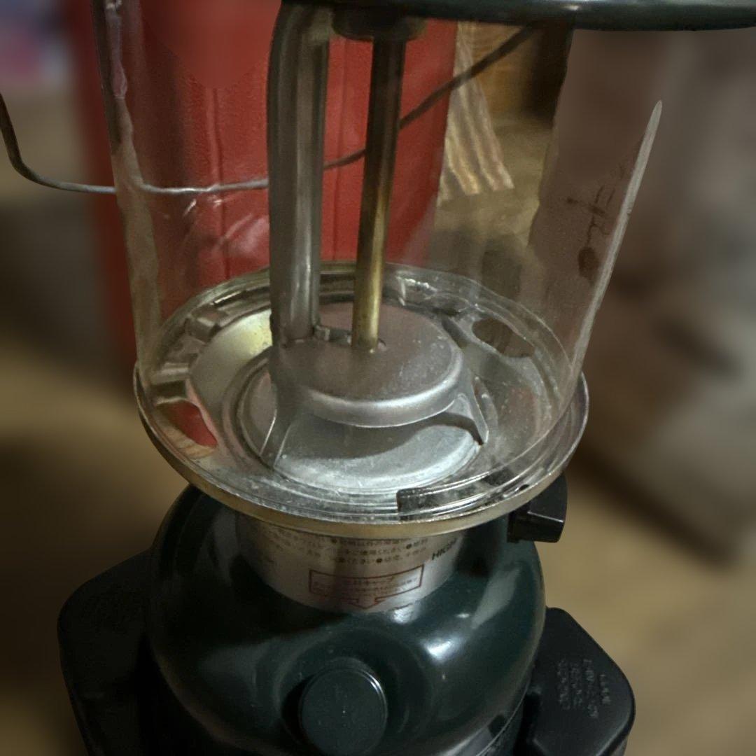 Coleman ガソリンランタン キャリーケース付き　マントルなし