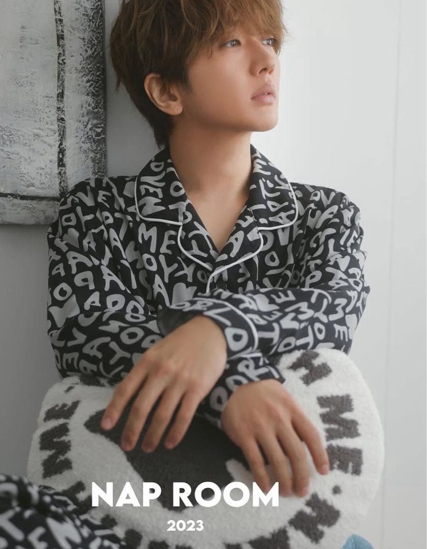 ナップタイム　naptime. Nissy 西島隆弘　総柄パジャマパンツ
