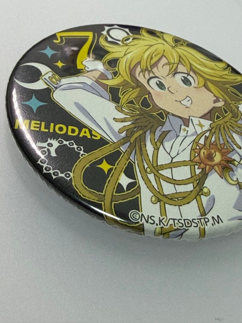 七つの大罪FES 缶バッジ　美品　メリオダス