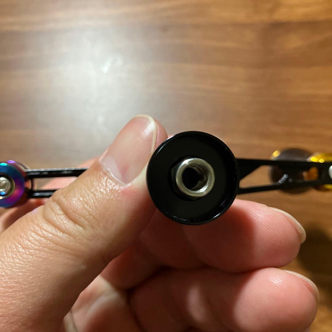美品　ダイワ用　ゴメクサス　ユニオンハンドル　カーボン　スタンド　セット