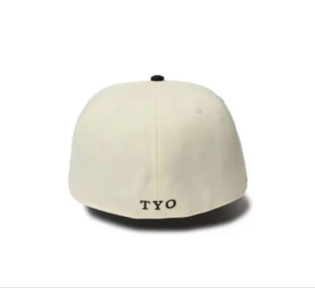 59FIFTY 読売ジャイアンツ ビジター クロームホワイト ブラックバイザー