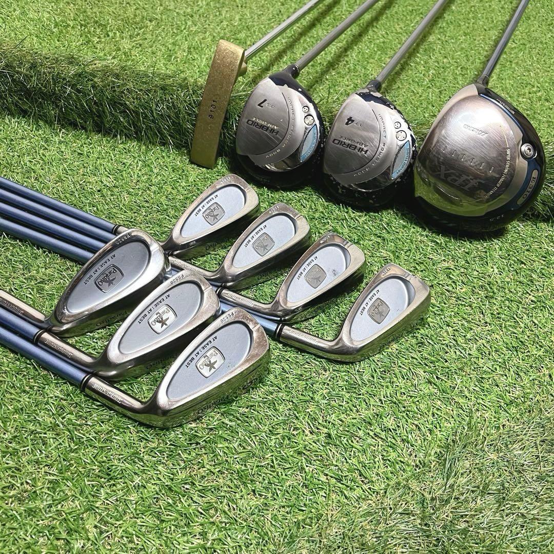 これからゴルフを始める方に超オススメ 可愛い レディースゴルフクラブ11本セット