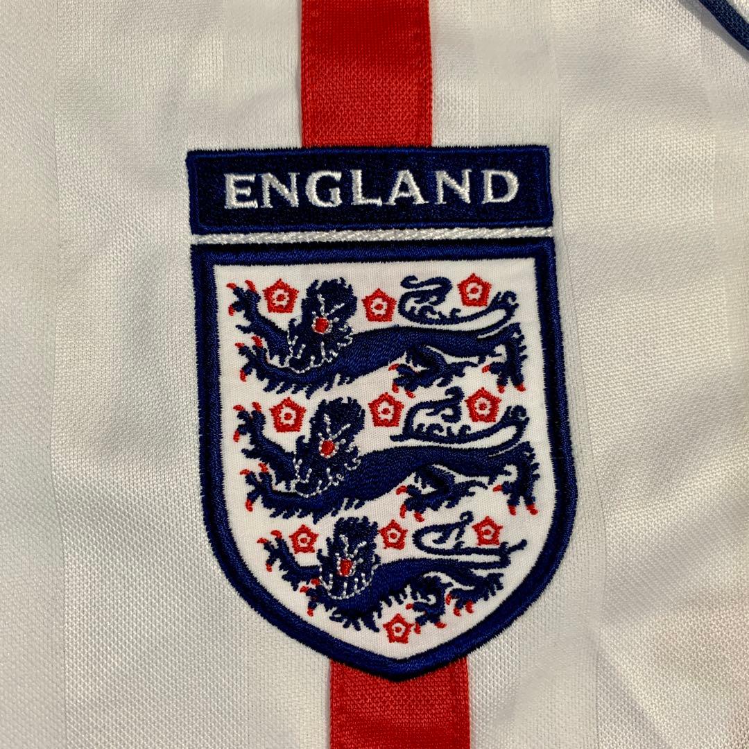 ウェア 00s umbro 2001 ENGLAND game shirt WHITE