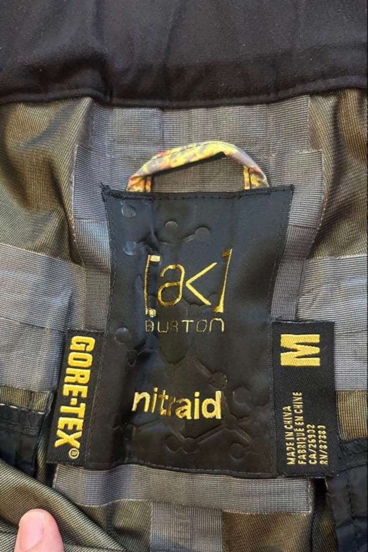 NITRAID×BURTON AK リアルウィード パンツ M