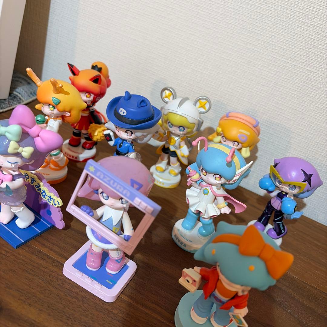 AZURAキャラクター コレクションフィギュア 10体セット