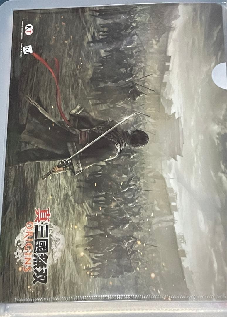 真・三国無双 ORIGINS 東京ゲームショウ 趙雲　クリアファイル
