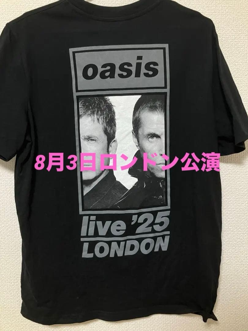 OASIS LONDONライブTシャツ M 8月3日