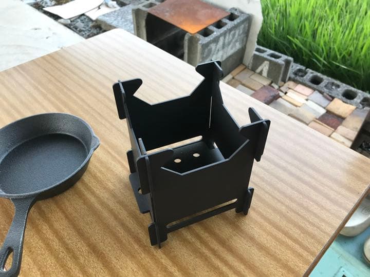 キャンプストーブ　秋　紅葉バージョン　手作り日本製