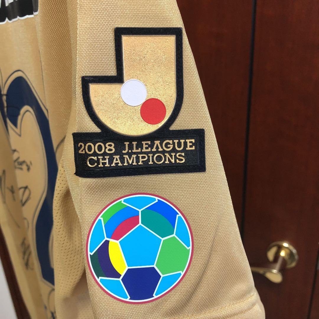 鹿島アントラーズ　ナイキ　ユニフォーム　金ユニ