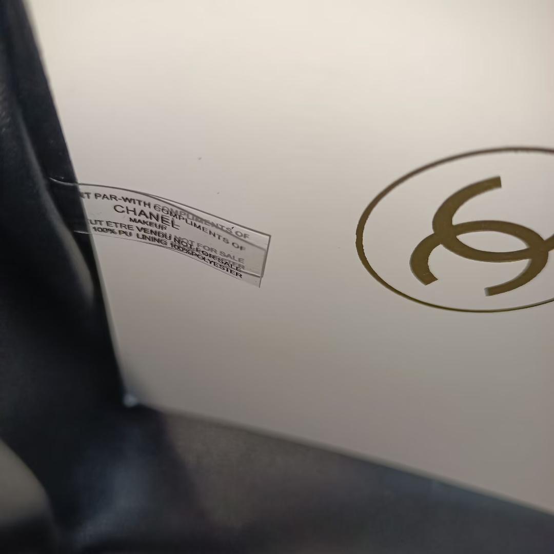 CHANEL ノベルティハンドルゴールドロゴプレートキルティング バッグ 非売品