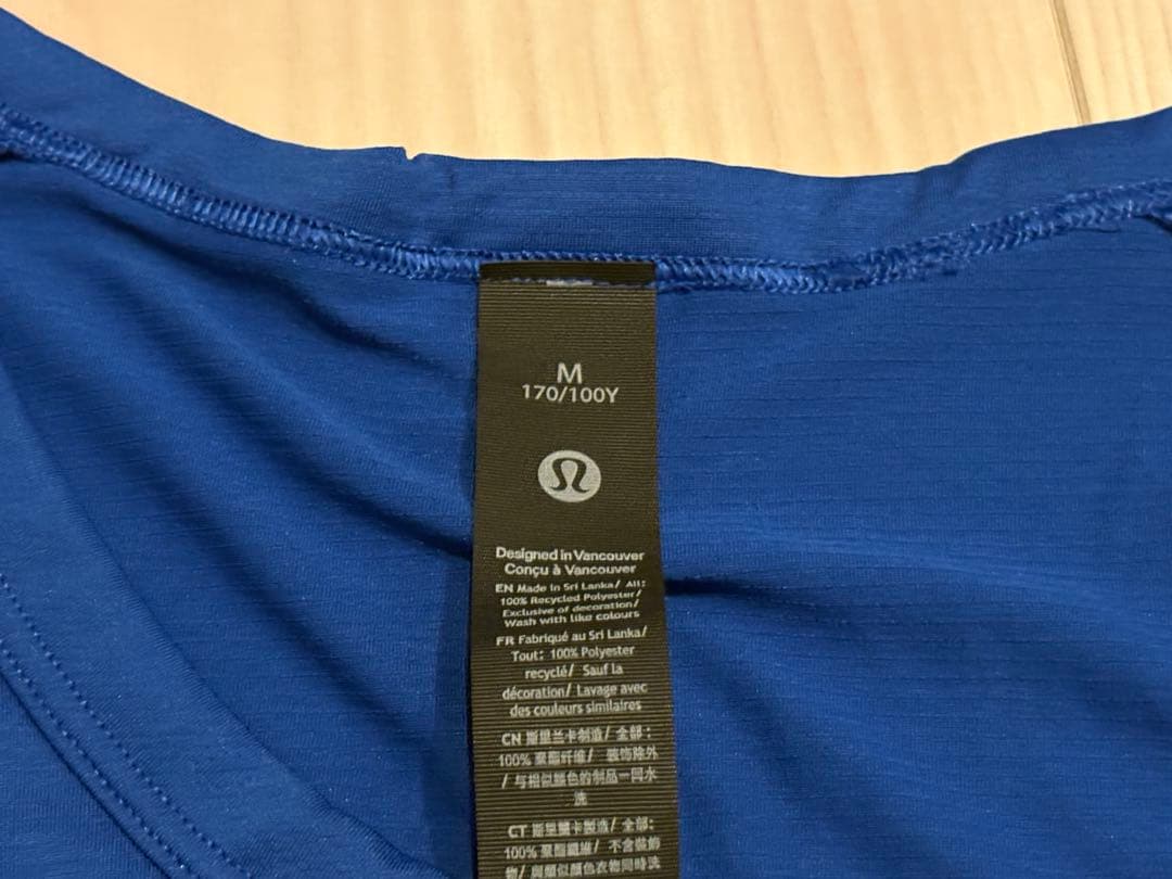 Lululemon ノースリーブ タンクトップ Mサイズ