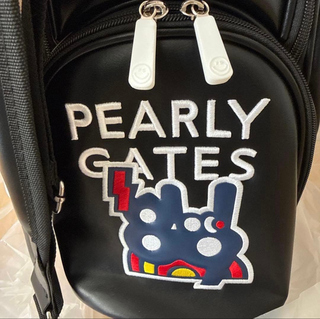 PEARLY GATES スタンド式キャディバッグ ブラック パーリーゲイツ