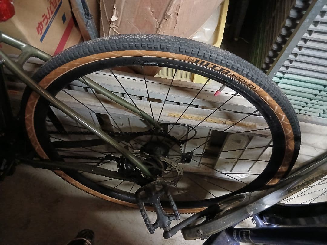 Cannondale TOPSTONE　緑　ライト付
