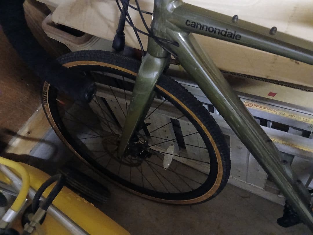 Cannondale TOPSTONE　緑　ライト付
