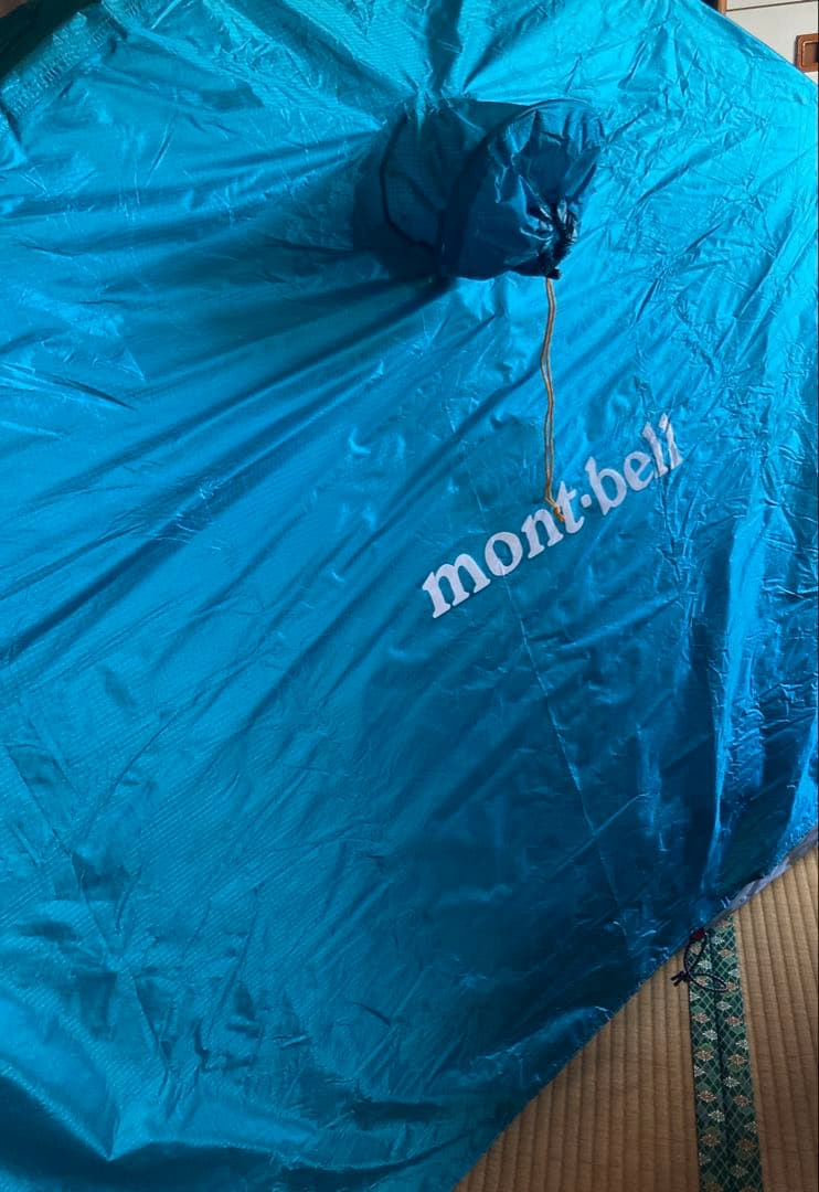 未使用 mont-bell モンベル テント ステラリッジ1 スリーブ式