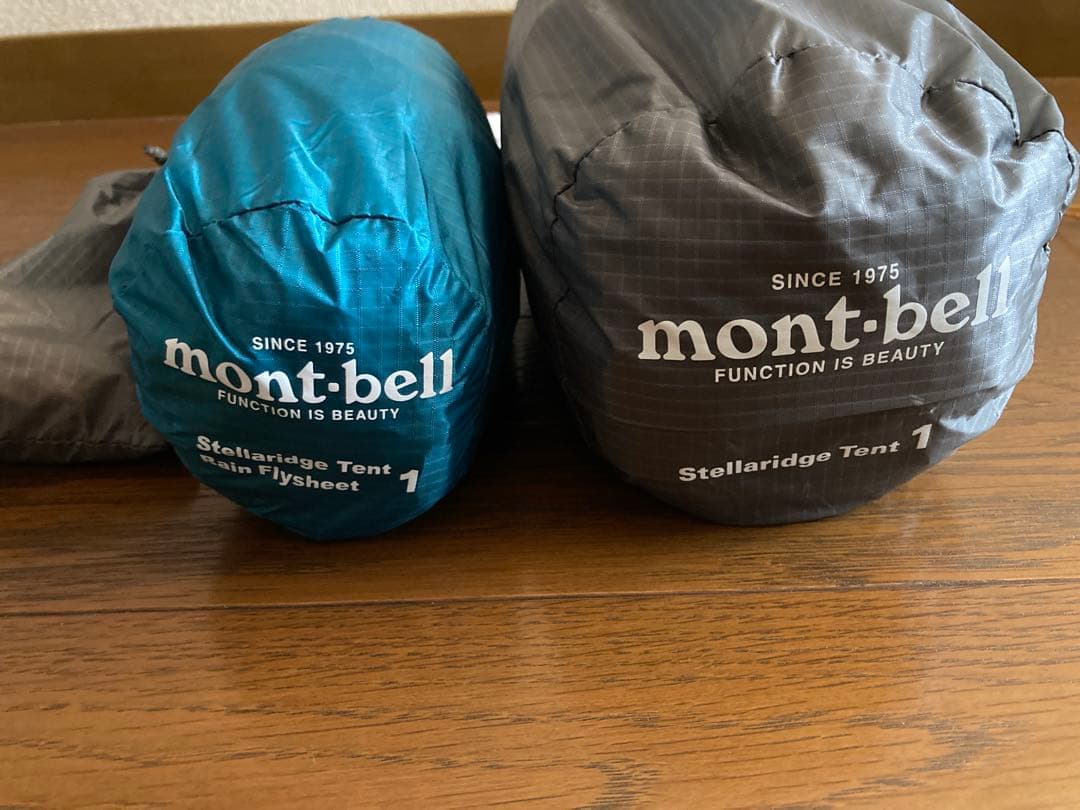 未使用 mont-bell モンベル テント ステラリッジ1 スリーブ式