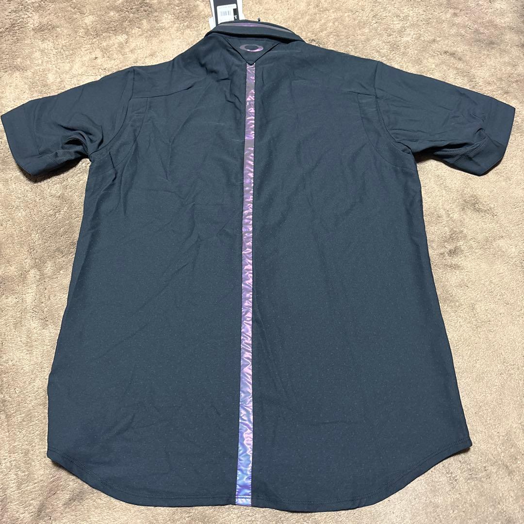 【新品】OAKLEY オークリー スカル ポロシャツ 半袖 ゴルフウェア L