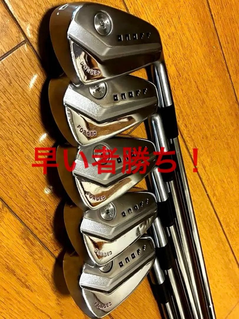 ONOFF KURO (2022) アイアン 6-PW モーダス125(S)