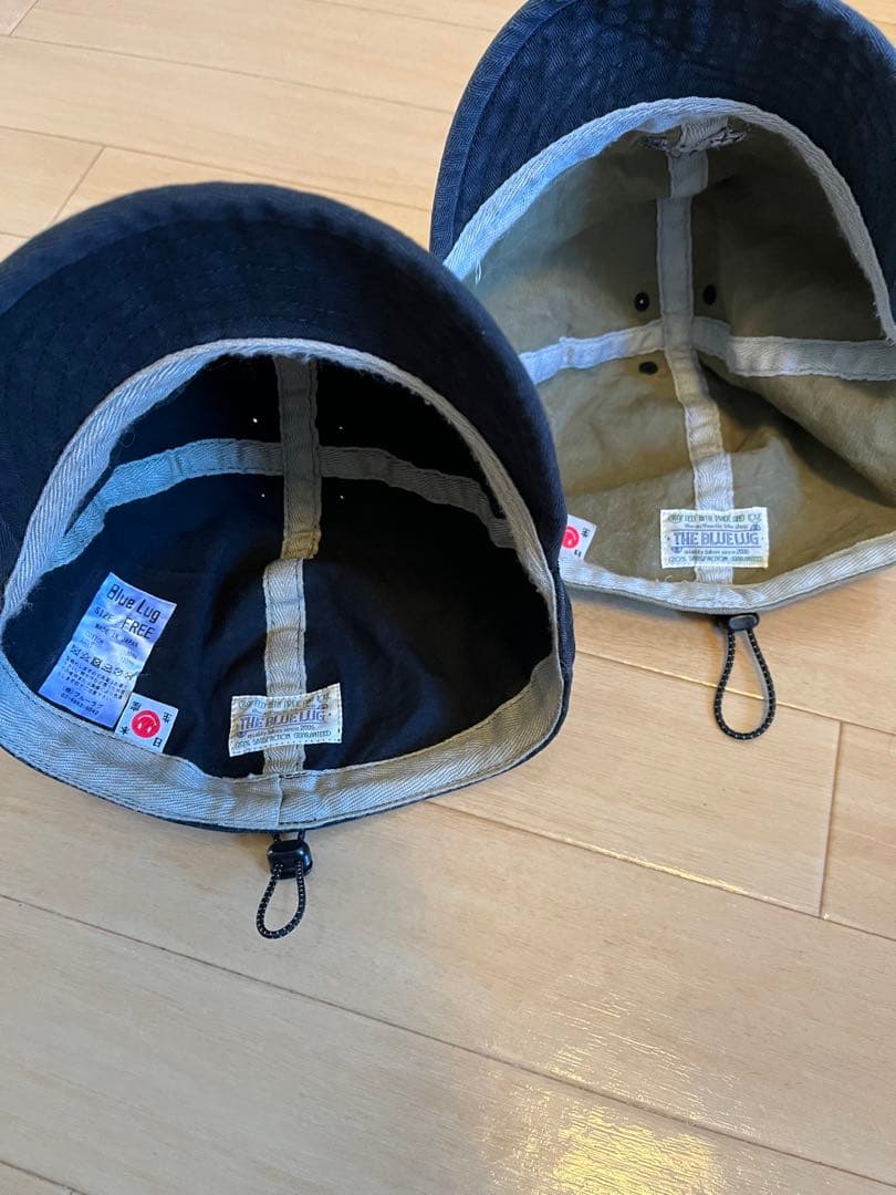 blue lug cycle work cap 2個セット