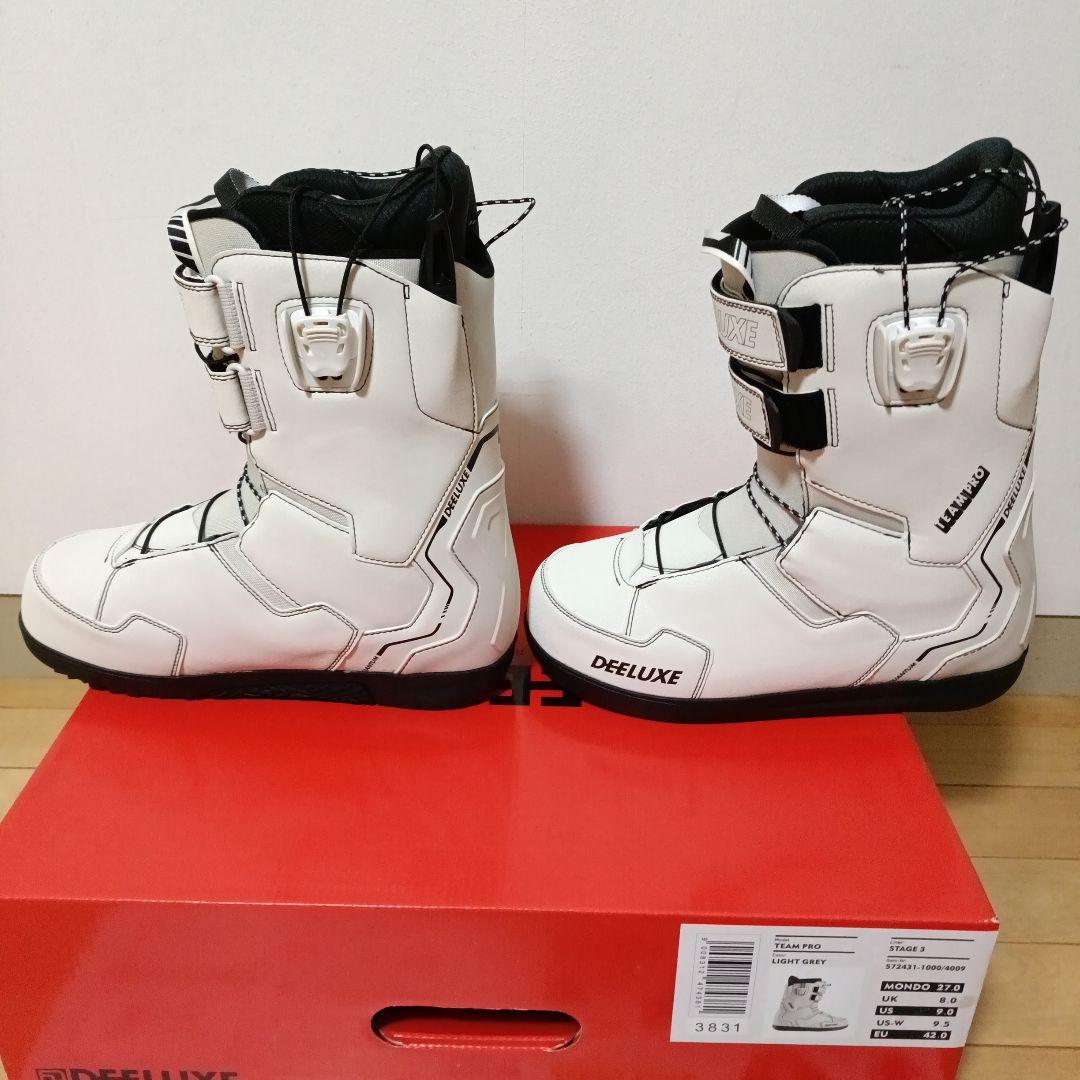 未使用品24-25 DEELUXE TEAM PRO スノーボードブーツ27cm