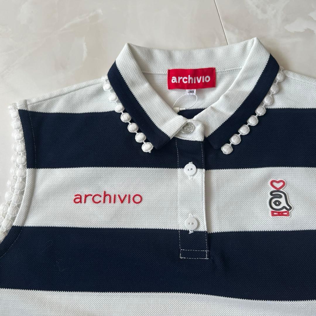 archivio アルチビオ　ノースリーブポロ38