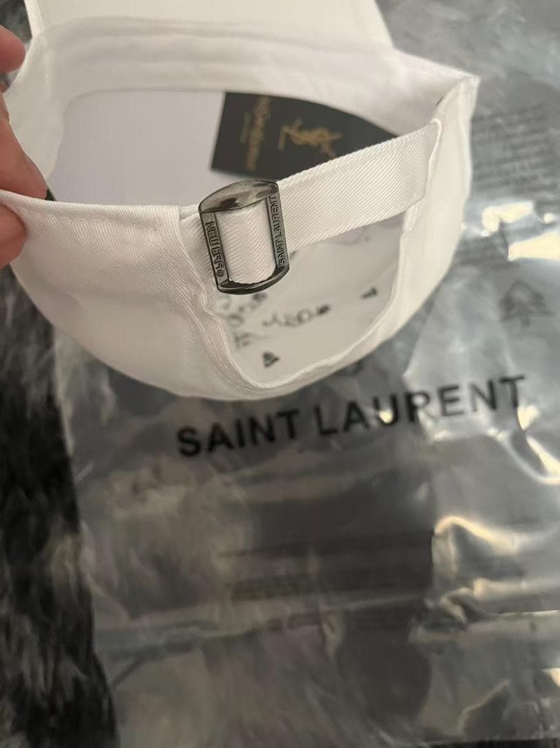SAINT LAURENT 9FORTY ホワイトキャップ