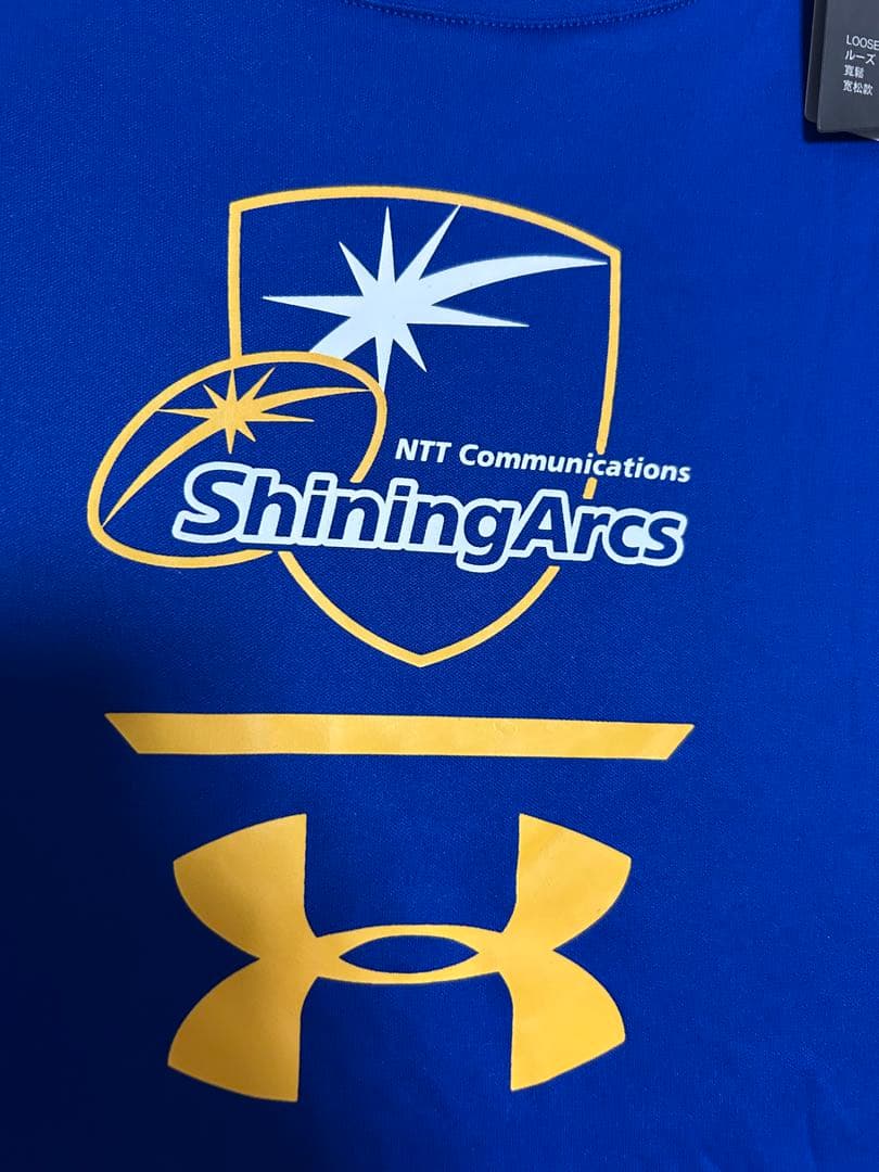 [新品]アンダーアーマー ラグビー　シャイニングアークス東京ベイ浦安　Tシャツ