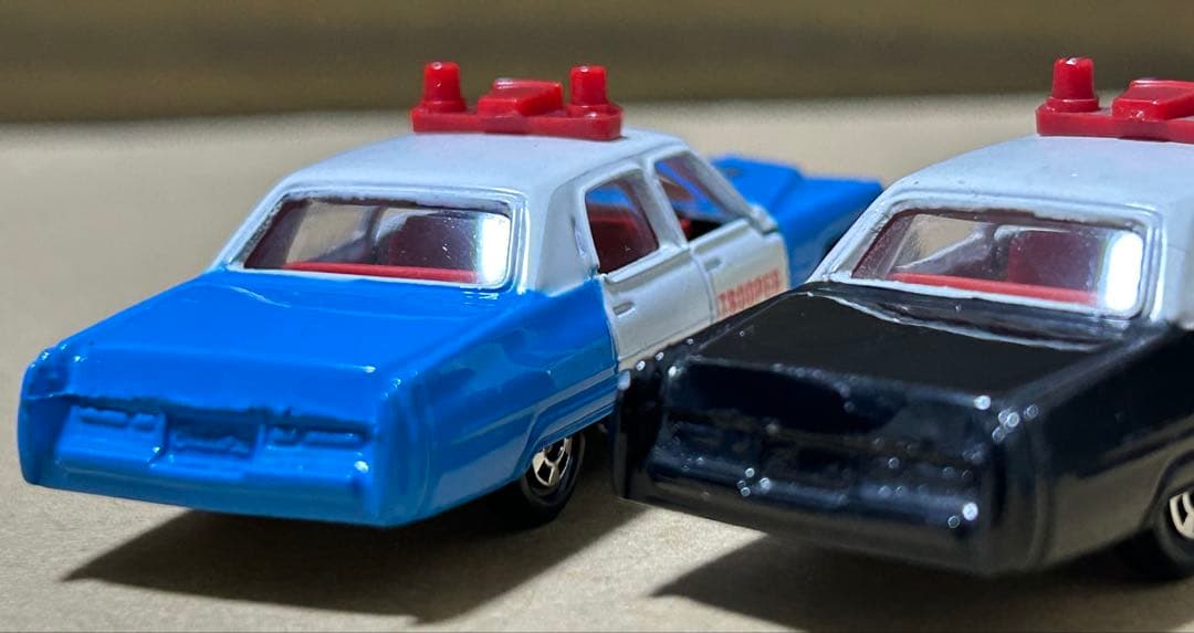 日本製 トミカ キャデラック ポリスカー 2台セット