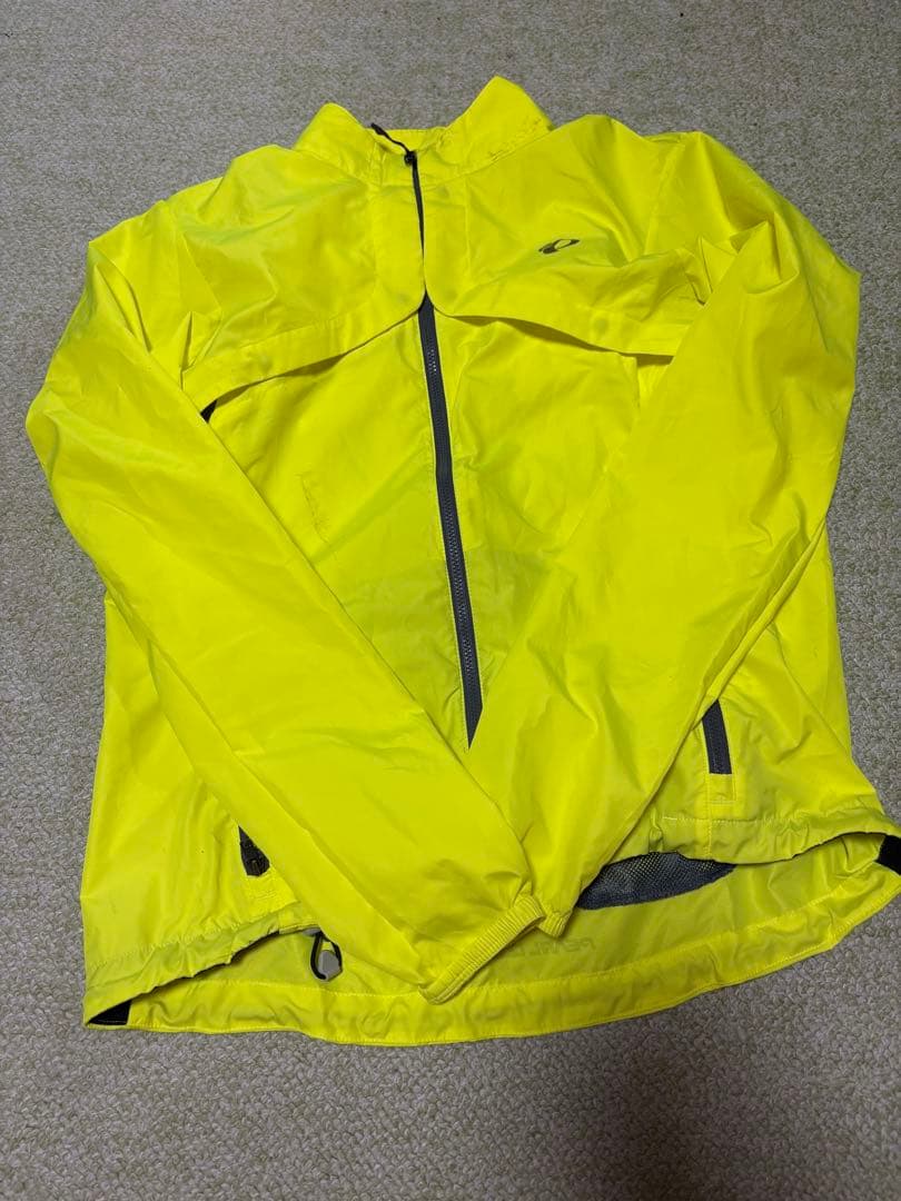 PEARL IZUMI イエロー ウィンドブレーカー S