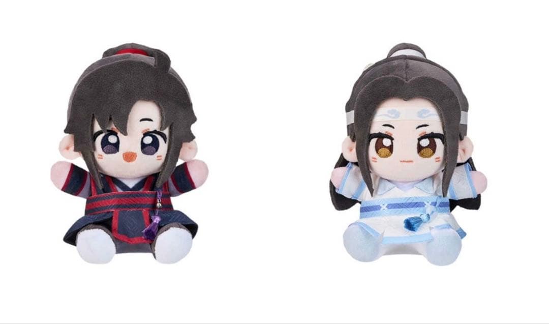 15cm 魔道祖師 ぬいぐるみペア 陳情令 肖戦 王一博0305 忘羡