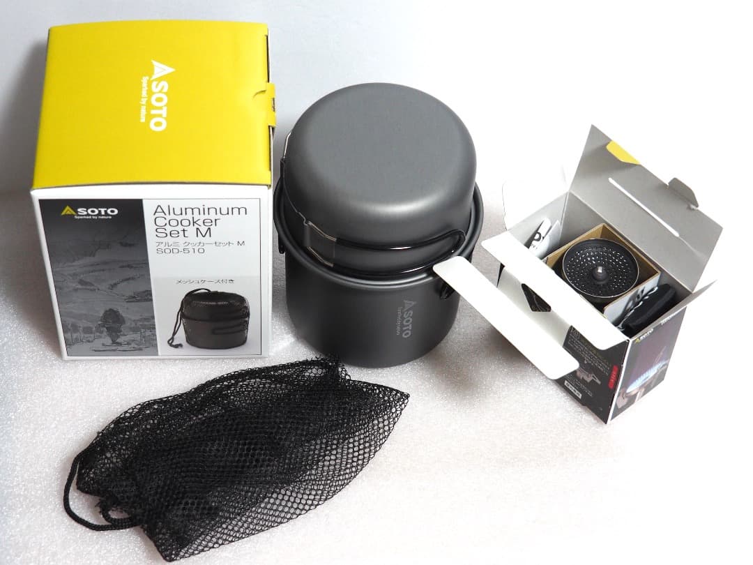 SOTO アルミクッカー M / WindMaster SOD-310 セット