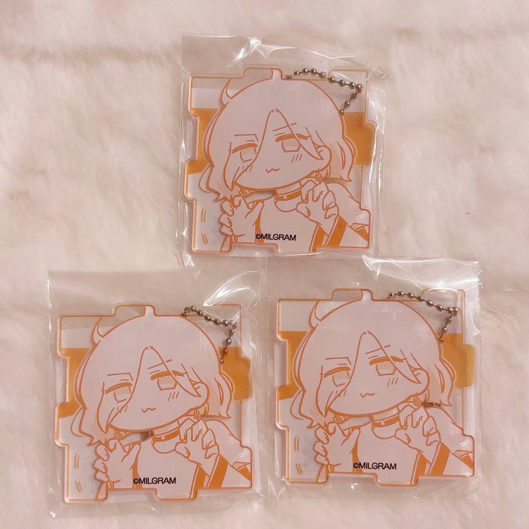 MILGRAM ミルグラム くじクリフ おキューブキーホルダー マヒル