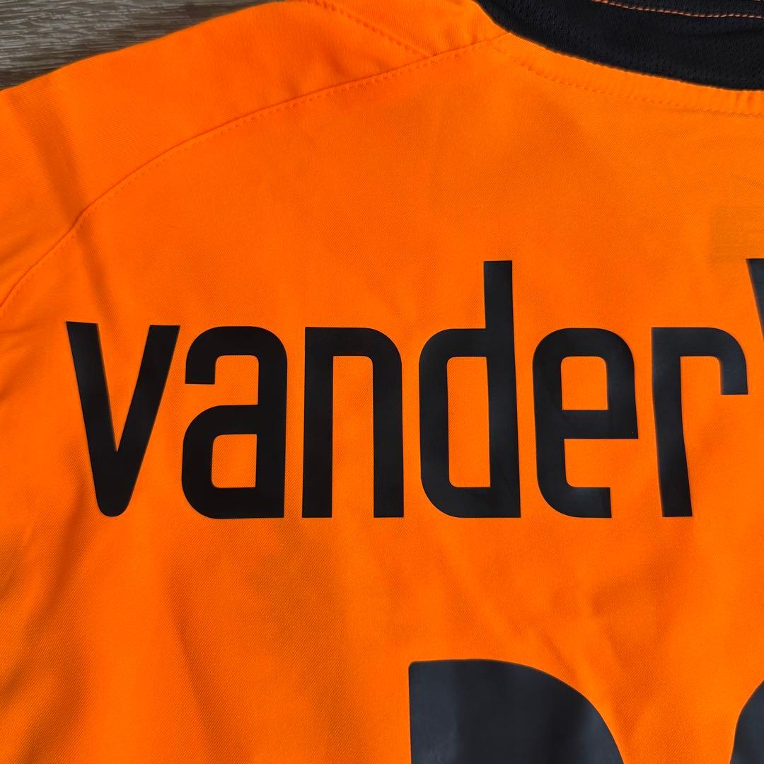 正規品 オランダ代表 02/04 VAN DER VAART ホームユニフォーム
