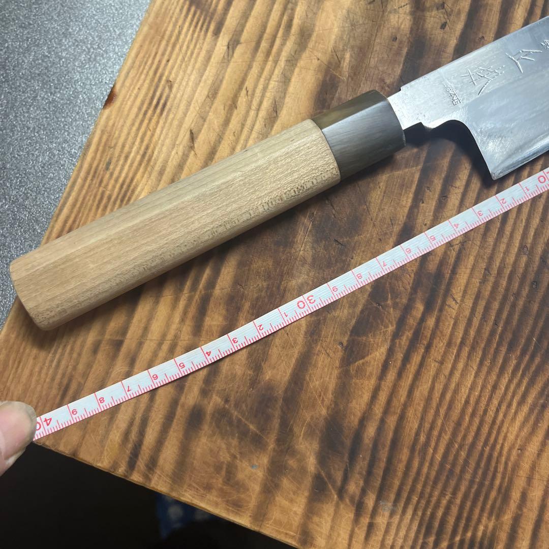 H*T様 正本総本店　薄刃包丁 210mm 木製ハンドル