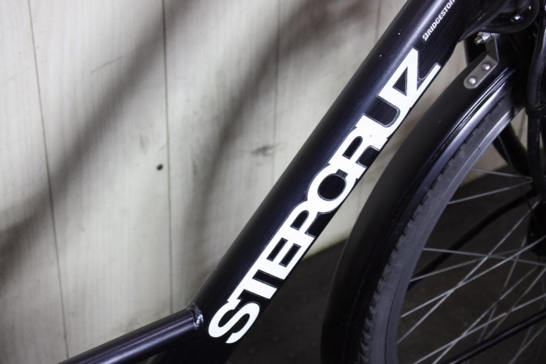 ブリヂストン ステップクルーズe ST6B37 8AH 26インチ3段LED 黒