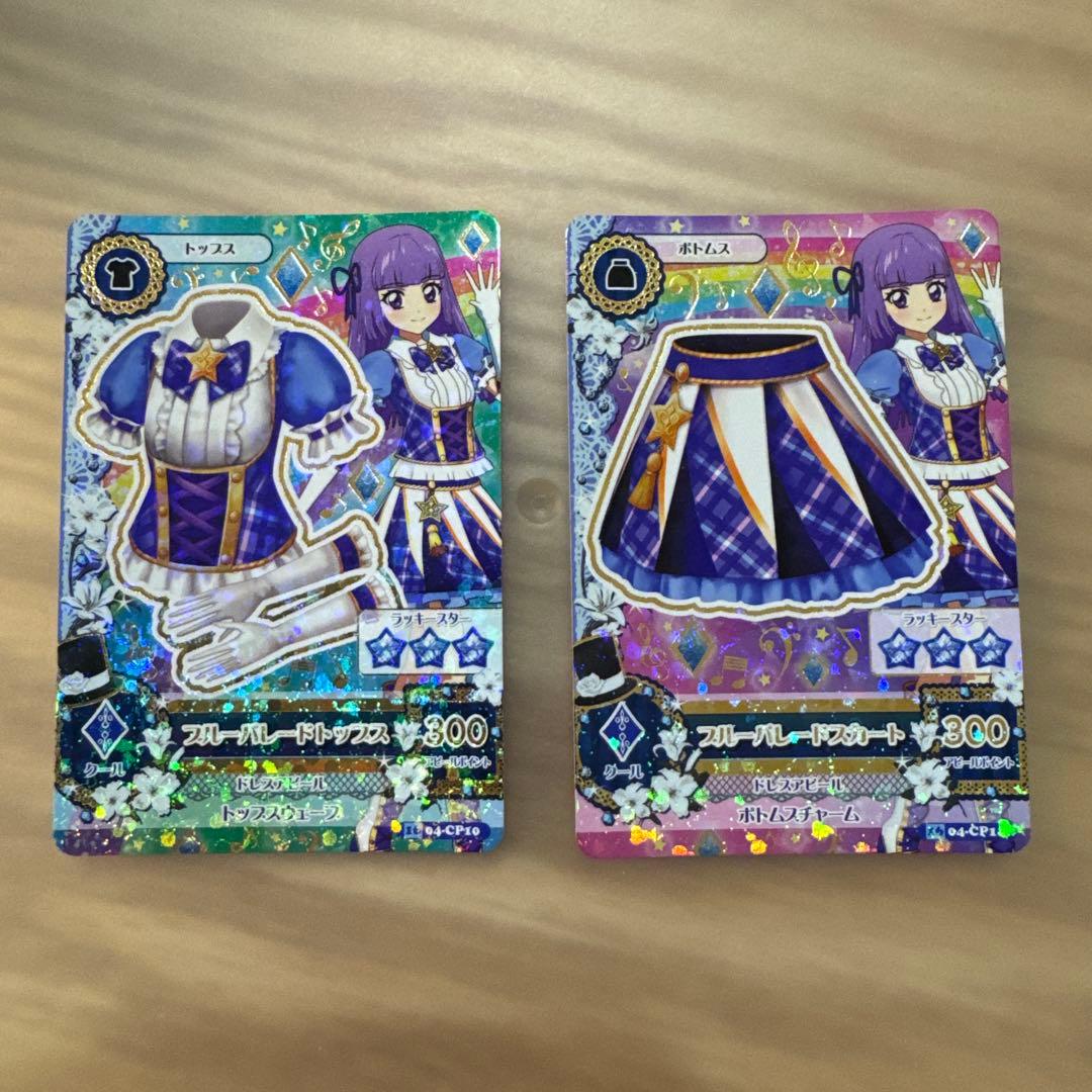 ブルーパレードトップス、ブルーパレードスカート　アニメ版【6381