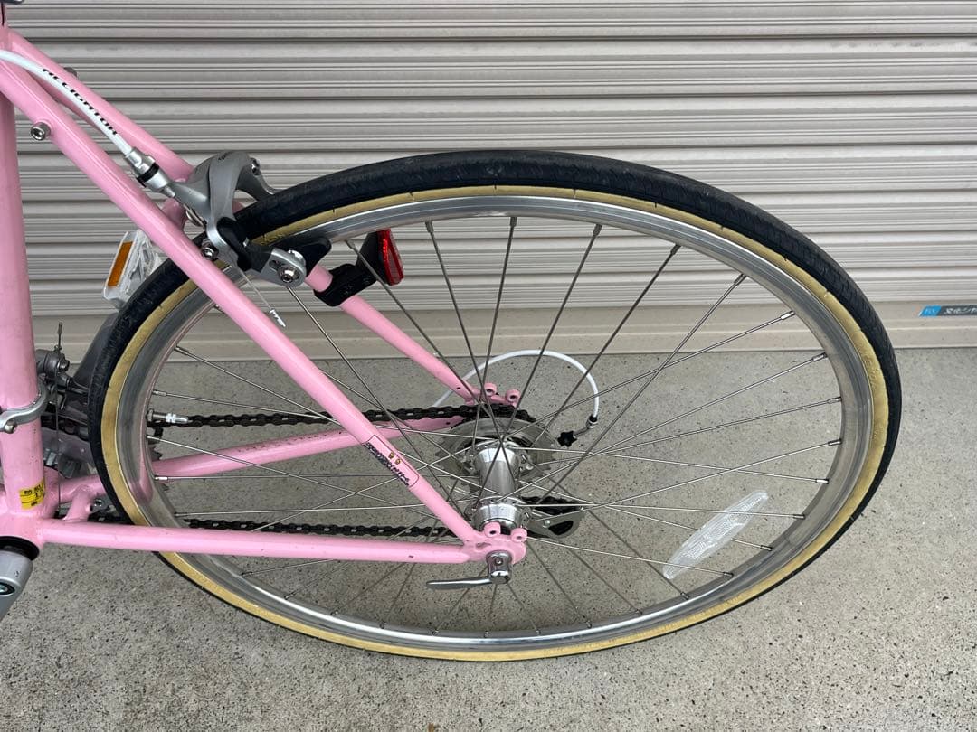 ピンク　クロスバイク　通勤　通学　サイクリング　引き取り限定♪
